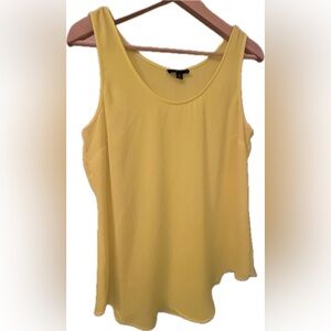 J Crew Yellow Tank Top Small
